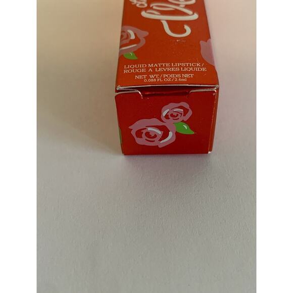 Lime Crime Velvetines Liquid Matte Lipstick Squash Vegan (NEW) Yellow In Box - Picture 5 of 5